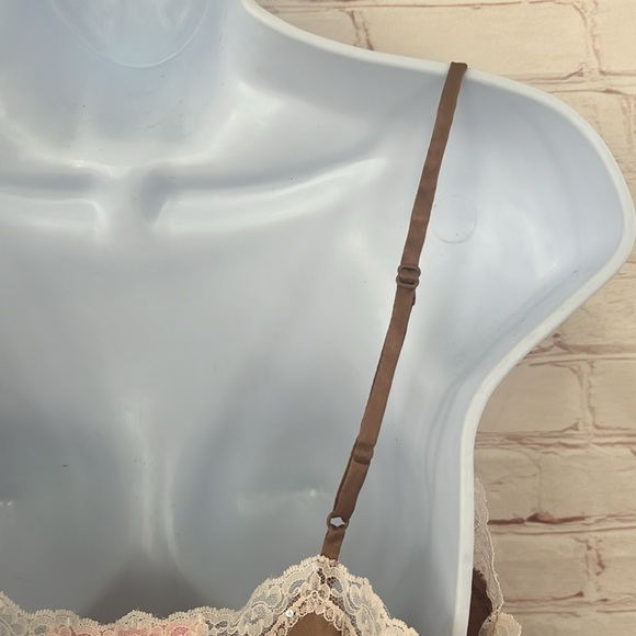 Y2K Victoria’s Secret silk lingerie camisole brown size medium - Picture 7 of 11